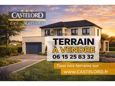 terrain 347 m² ermont