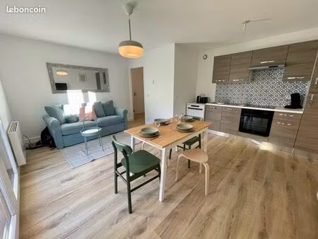 appartement f2 40m2 avec jardin et cave