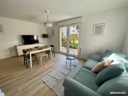 appartement f2 40m2 avec jardin et cave