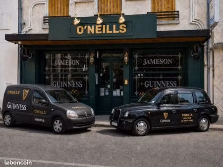 fonds de commerce à vendre – pub irlandais o'neill's – le mont-dore