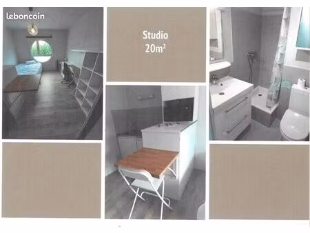 location studio meublé