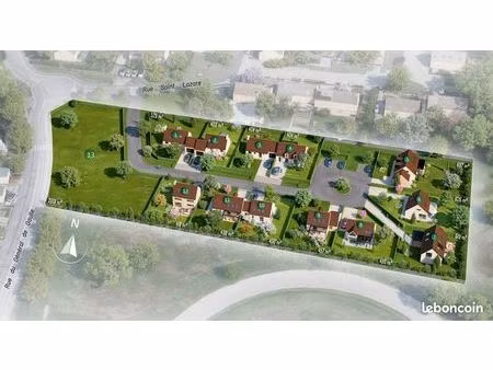 terrain 697 m² poincy