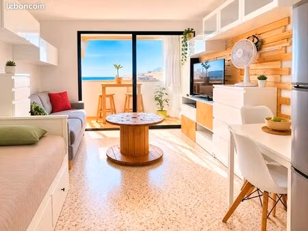 studio26m2.clim.vue mer.park.200mplage.park
