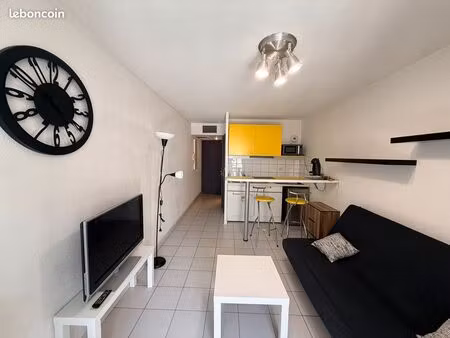 studio meublé t1 (20 1 m²) – lumineux & ultra-central