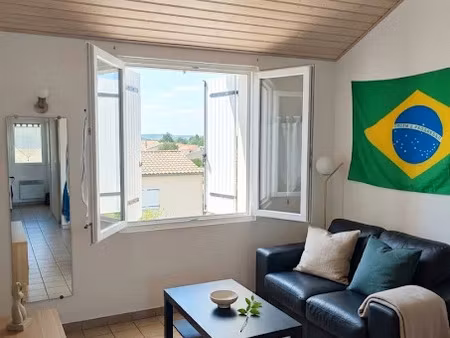 location meublée appartement 2 pièces 21.88 m² à saint-père-en-retz (44320)  600 €