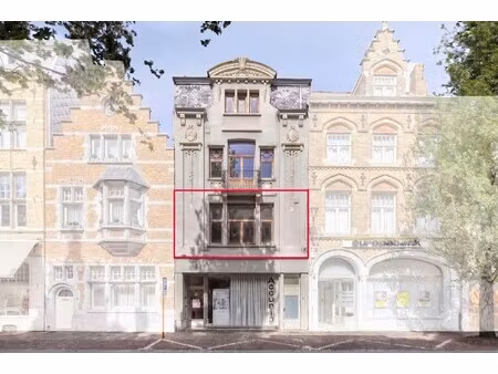 appartement (energielabel a) met één slaapkamer en terras in ieper centrum