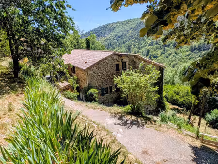 ensemble immobilier composé de deux habitations en pierre entièrement rénovées.