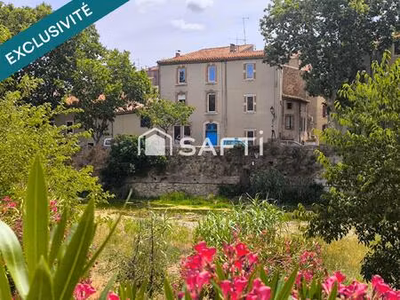 demeure de caractère avec patio au cœur des corbières