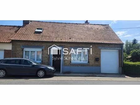 maison avec jardin et garage vendue louée