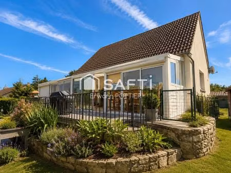 pavillon familial avec 3 chambres de plain-pied  jardin et grands espaces à gravon