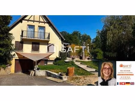 exclusivité à hundsbach (68130) : maison d'environ 126 m² sur un terrain constructible de 