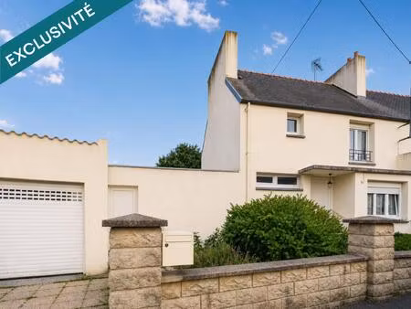 maison familiale 4 chambres avec jardin et garage à saint-pol-de-léon