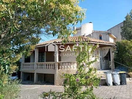 maison 255m² - 5ch - terrain 1300m² - piscine