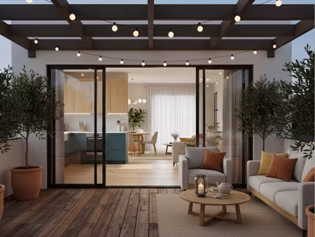 5 pieces - grande terrasse  parkings