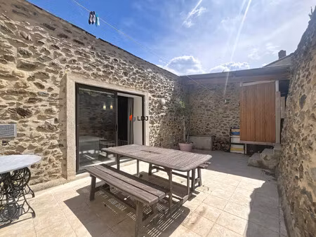 maison de village 2 faces avec terrasse
