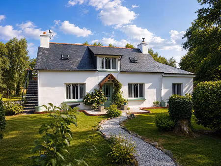 morbihan. superbe maison de campagne à seulement 10 minutes à pied du lac de guerlédan