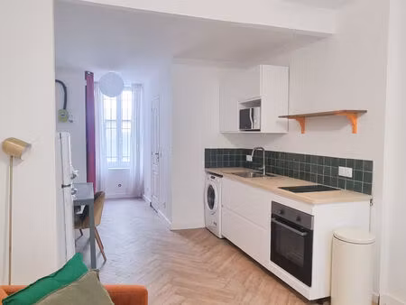 studio meublé à louer en rez-de-chaussée à marseille