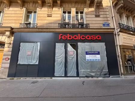 local 102m² - rue de monceau
