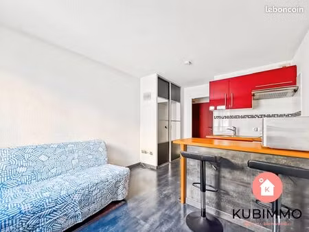 studio 1 pièce 17 m²