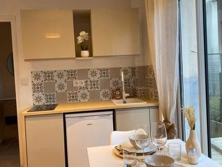 studio avec jardin et terrasse privée