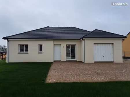 proche dieppe : maison neuve 3 chambres  garage  parking