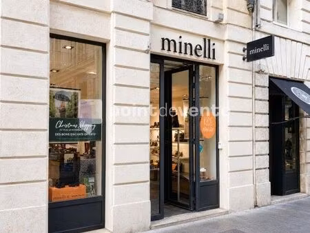 fonds de commerce chaussure/cuir 320 m²