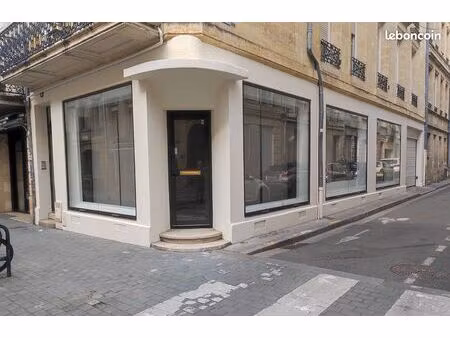 vente murs commerciaux libres avec cellier privatif 55 97 m² env. bordeaux hyper centre se