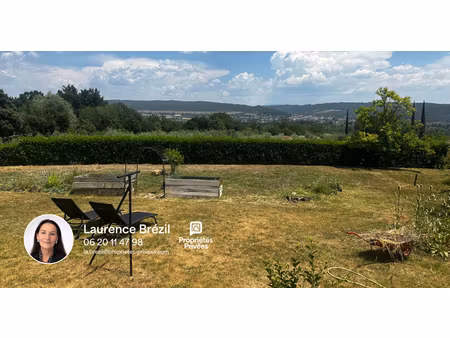 maison t4 de 99 m² sur 3 500 m² de terrain à la brillanne (04700)