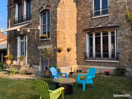 maison familiale de charme à meaux – jardin – proche gare et centre-ville