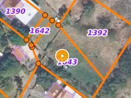 terrain constructible à vendre