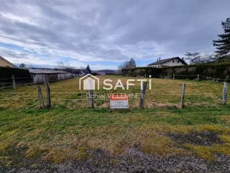 terrain constructible à vendre