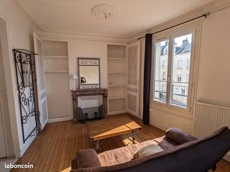 f2 meublé à louer 42m2 quartier saint vincent