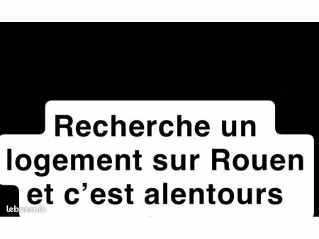 recherche un logement (t3) sur rouen