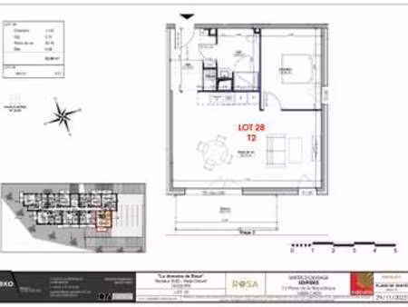 location appartement 2 pièces à ifs (14123) : à louer 2 pièces / 53m² ifs