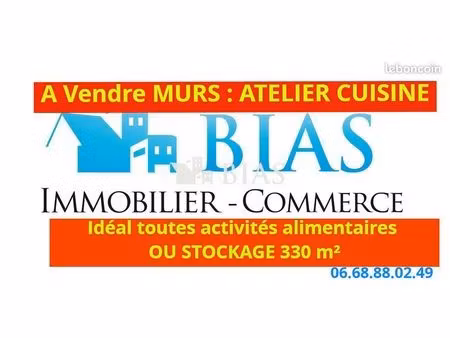 local 330 m² dieppe