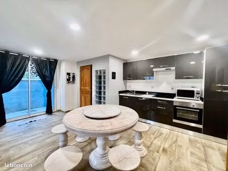 appartement t2 45m2 avec jardin privé