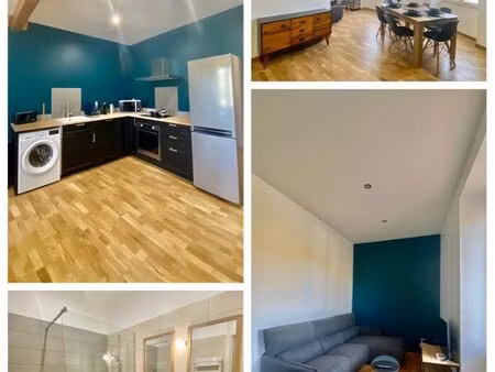 à louer – bel appartement t3 meublé de 65 m² – hières-sur-amby