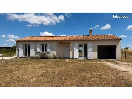 maison 90m²  3 chambres + garage