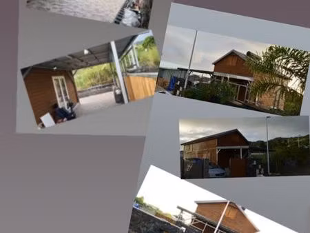 petite maison créole en bois