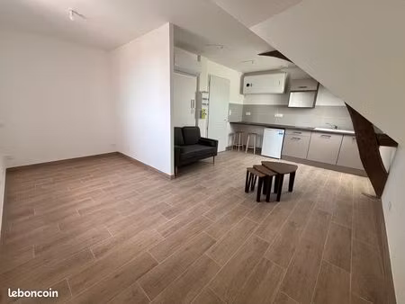 studio rénové avec coin nuit