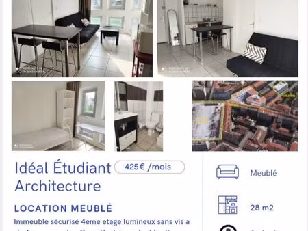 location meublée