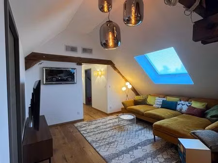 appartement – 100 m² au sol (65 m² habitables) – terrasse couverte de 25