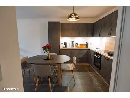 ? t3 pmr exceptionnel rdc neuf + terrasse jardin + parking pmr