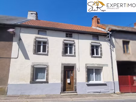 maison en pierre 5 pièces 95 m² avec cour – blot-l'église (63440)