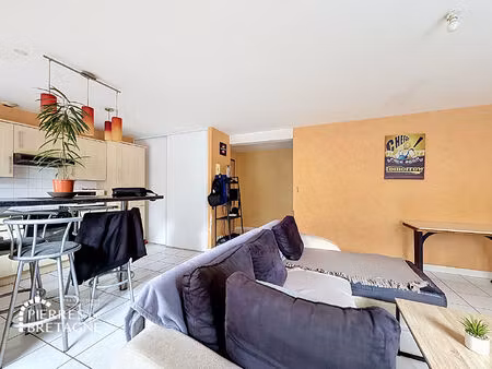 a vendre brest rive gauche appartement type 2  58.27 m2