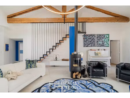appartement contemporain avec rooftop