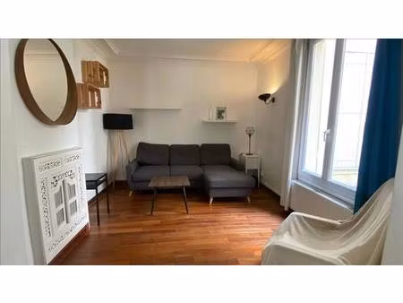 appartement - rdc - 34 29 m2 - 2 pièces - meublé