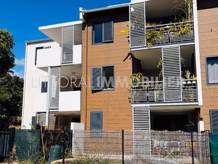 appartement t3 récent de 63 52 m2 - saint gilles les hauts - girardin is