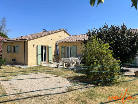 ref : marbres - maison plain pied 4 ch - jardin - abris de garage