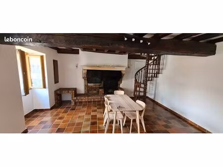 maison - 4 pièces - grande terrasse - terrain attenant